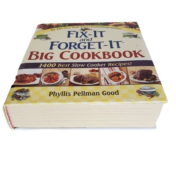 Best Slow Cooker Recipes Big Cookbook Fix It and Forget It 2008 Phyllis Good - Picture 7 of 9